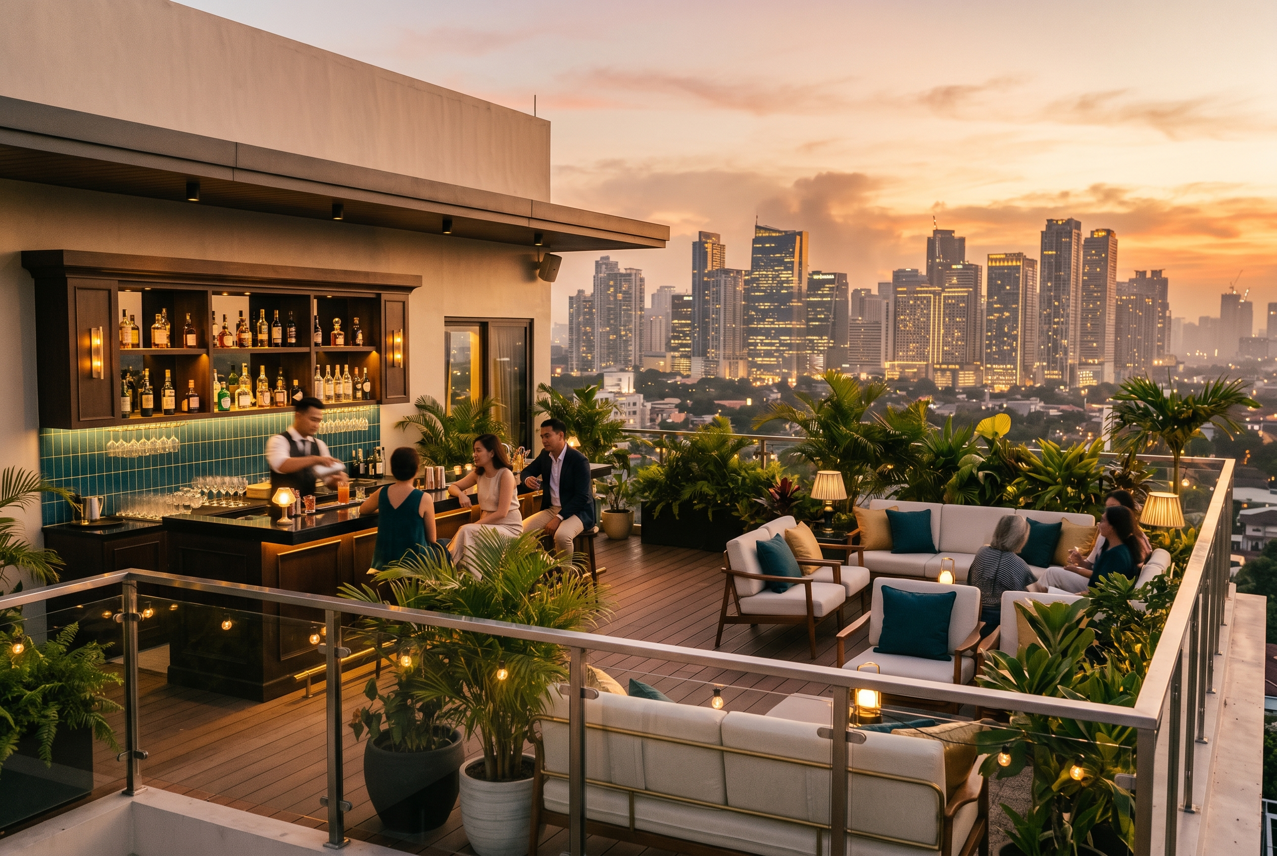 Poblacion Penthouse + Roof Deck