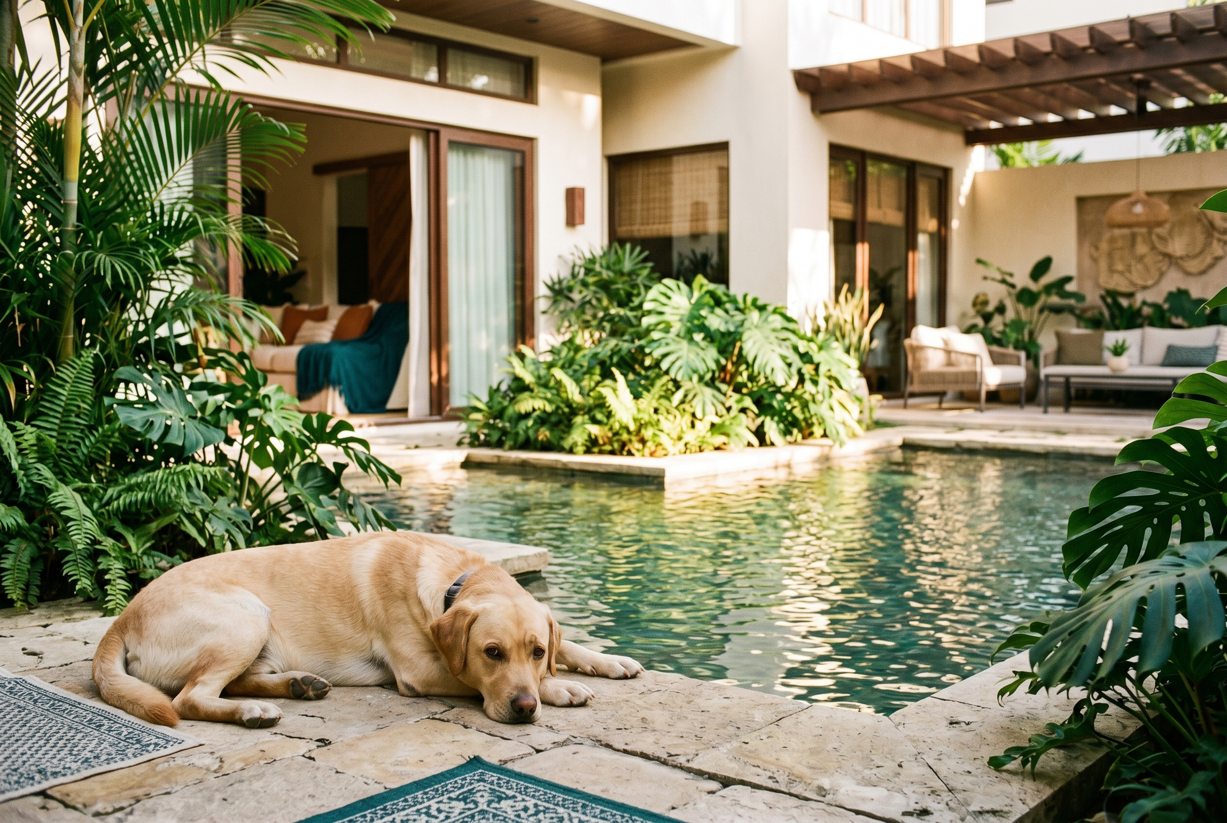 One dog, gated villa, Ayala Alabang