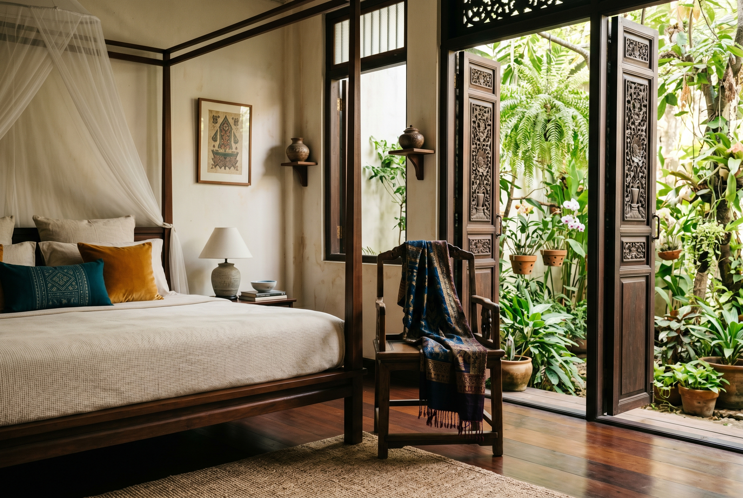 Garden room in Old City shophouse